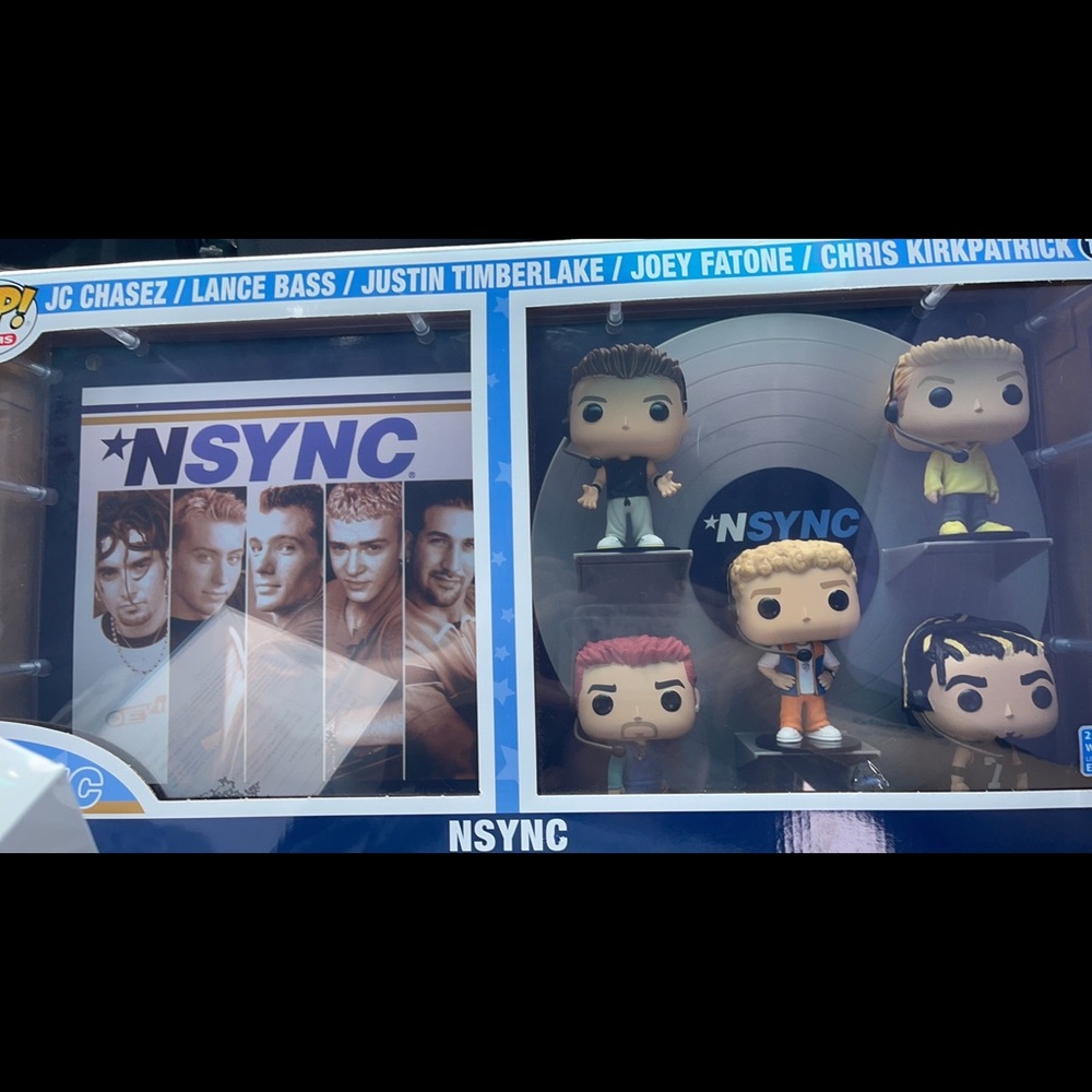 NSYNC Justin Timberlake/JC Chasez/Joey Fatone/Lance Bass//Chris Kirkpatrick